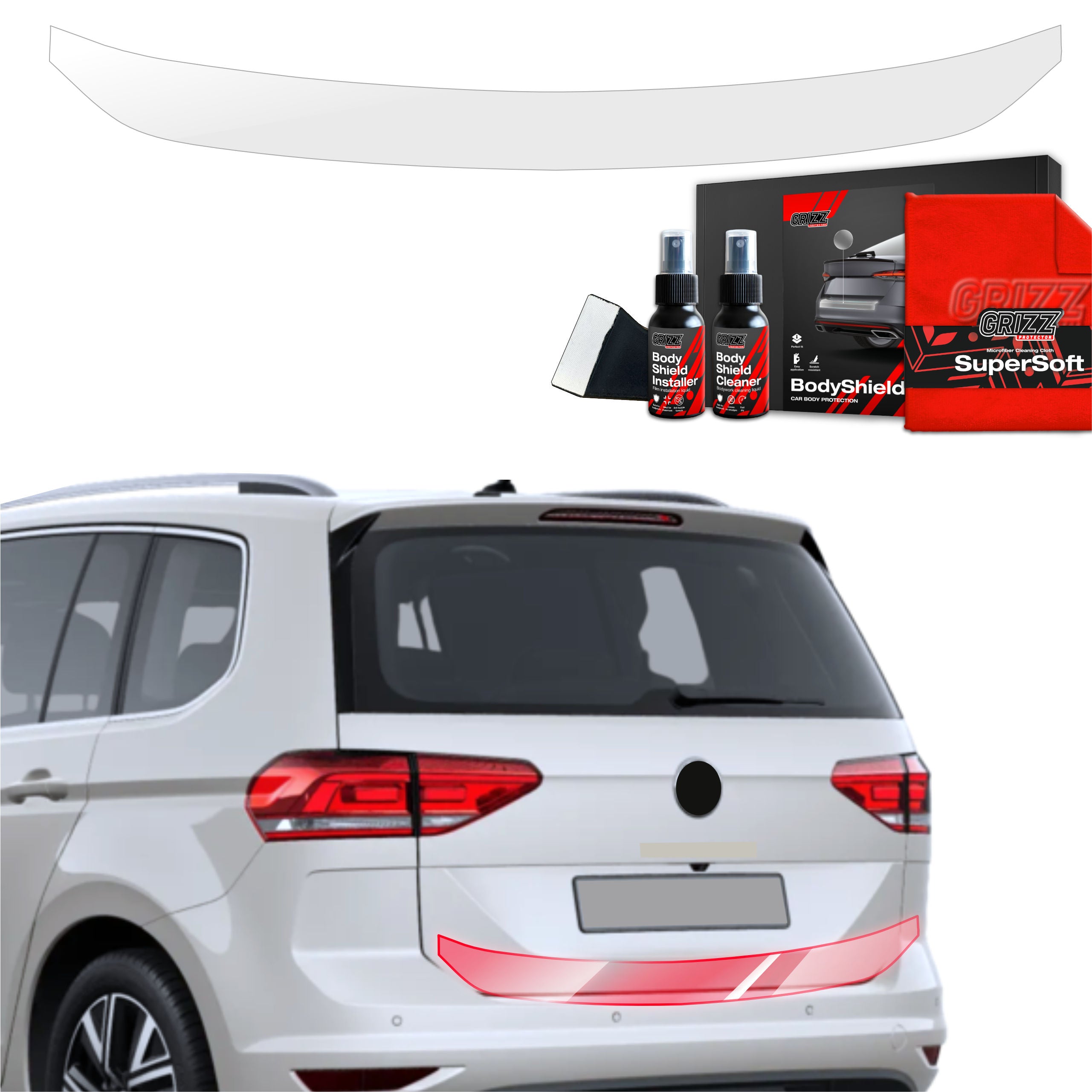 Schutzfolie Grizz Protector für Ladekante - Volkswagen VW Touran (2024-2026)