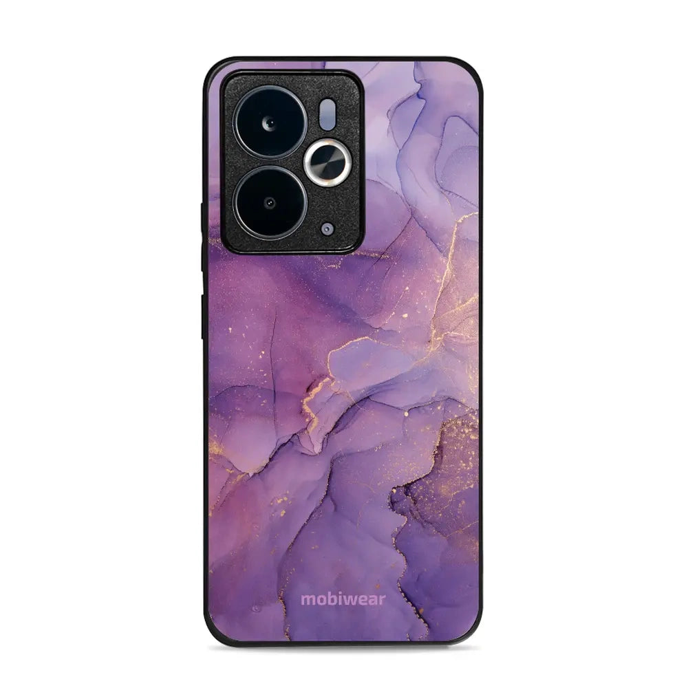 Handyhülle für Realme 14T 5G, Mobiwear Glossy Case, Violett