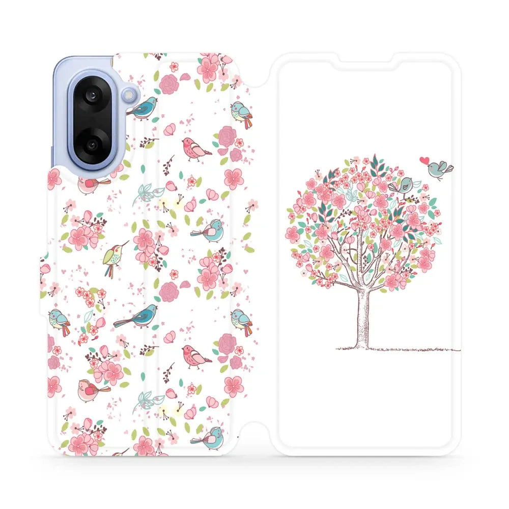 Handyhülle mit klappe für OnePlus Nord CE5 5G, Mobiwear Book, Rosa Hain