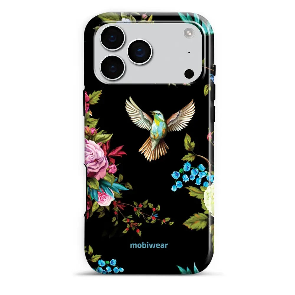 Handyhülle für iPhone 17 Pro Max, Mobiwear Elite Pro, Nachtkolibri