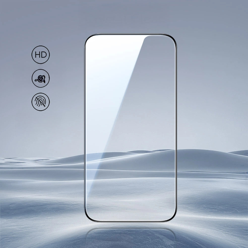 Gehärtetes Glas mit Positionierungsrahmen für iPhone 17 Pro Max, ESR UltraFit Tempered Glass, 2 Stück