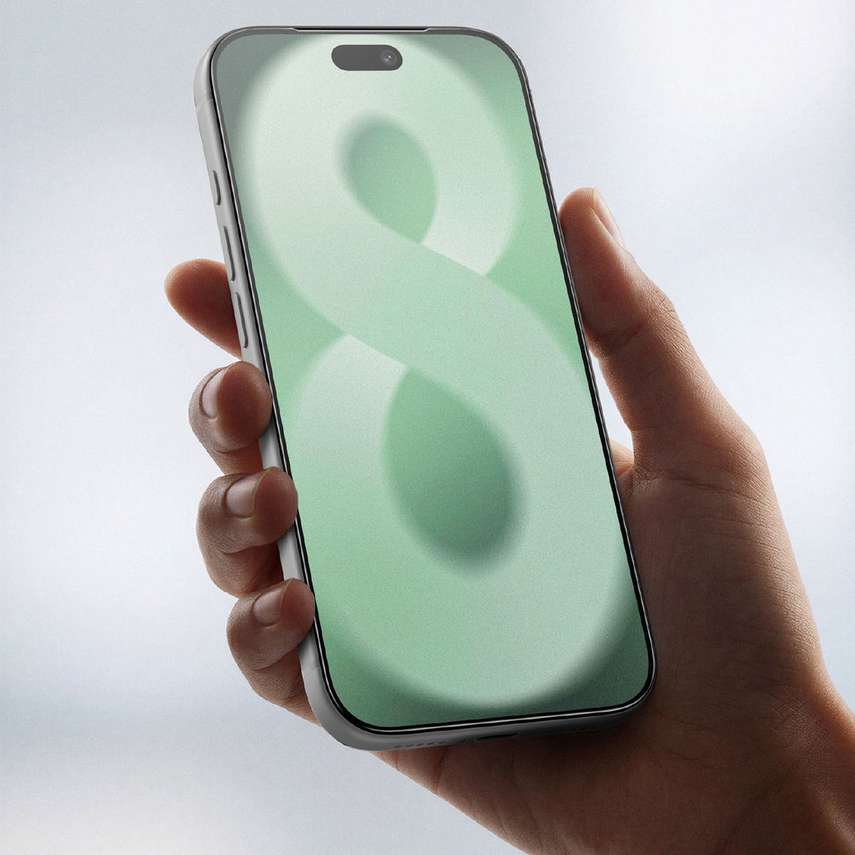 Mattes Panzerglas für iPhone 18 Pro AmazingThing Radix +Care Matte Glass (7/7)