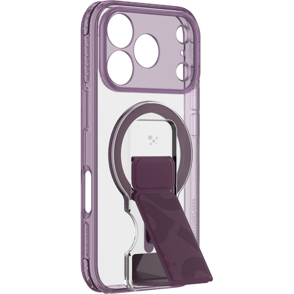Hülle für iPhone 18 Pro AmazingThing Titan Pro Lens Stand Set, Violett (5/8)