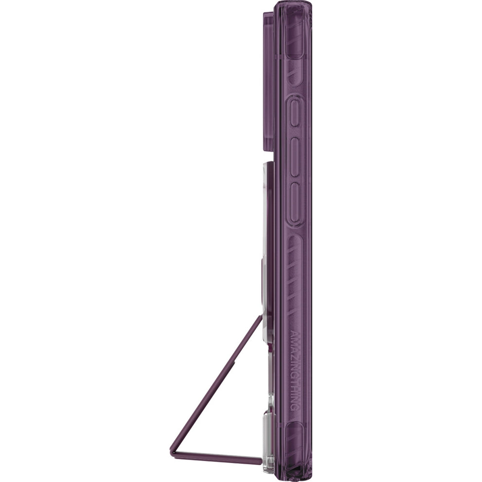 Hülle für iPhone 18 Pro AmazingThing Titan Pro Lens Stand Set, Violett (6/8)