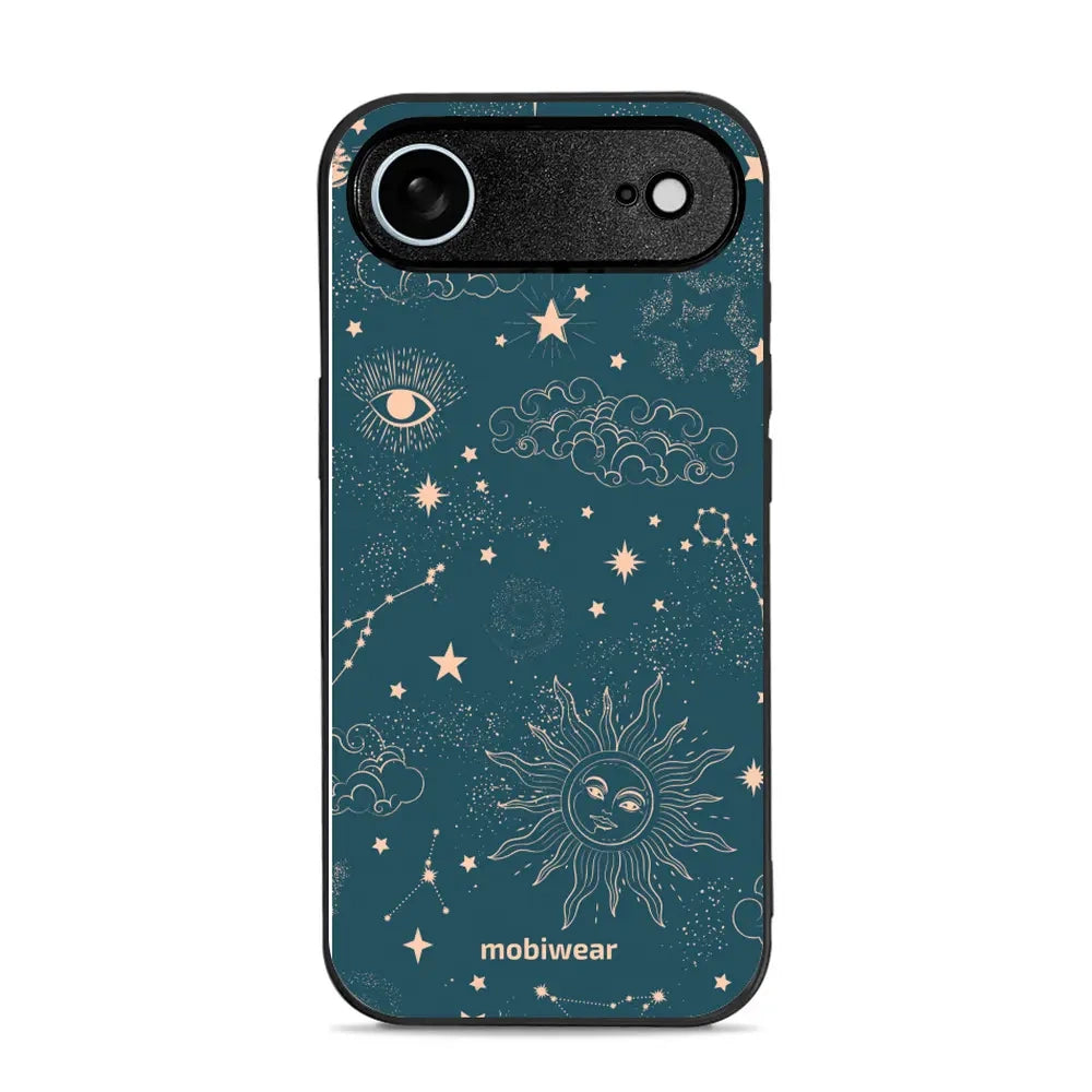 Handyhülle für iPhone Air, Mobiwear Glossy Case, Astraler Staub