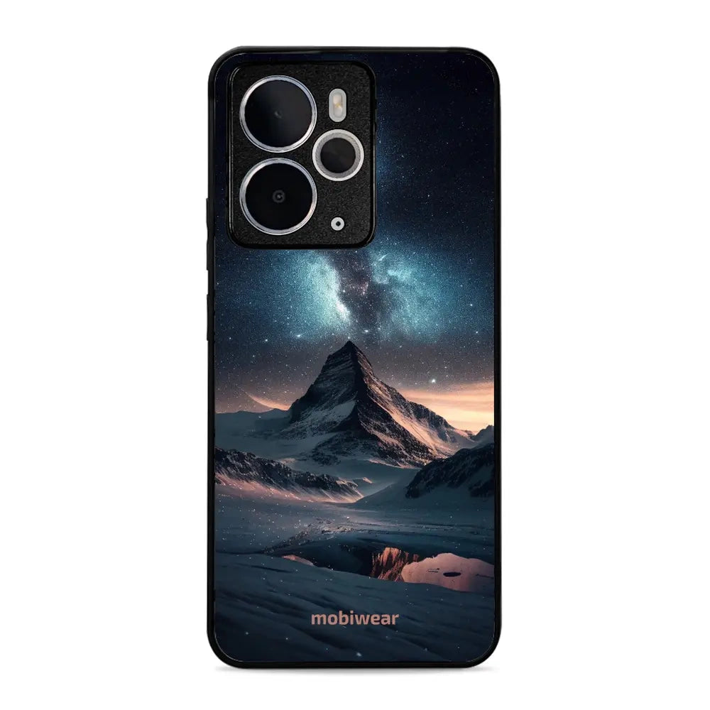 Handyhülle für Realme 14 5G, Mobiwear Glossy Case, Nachtberg