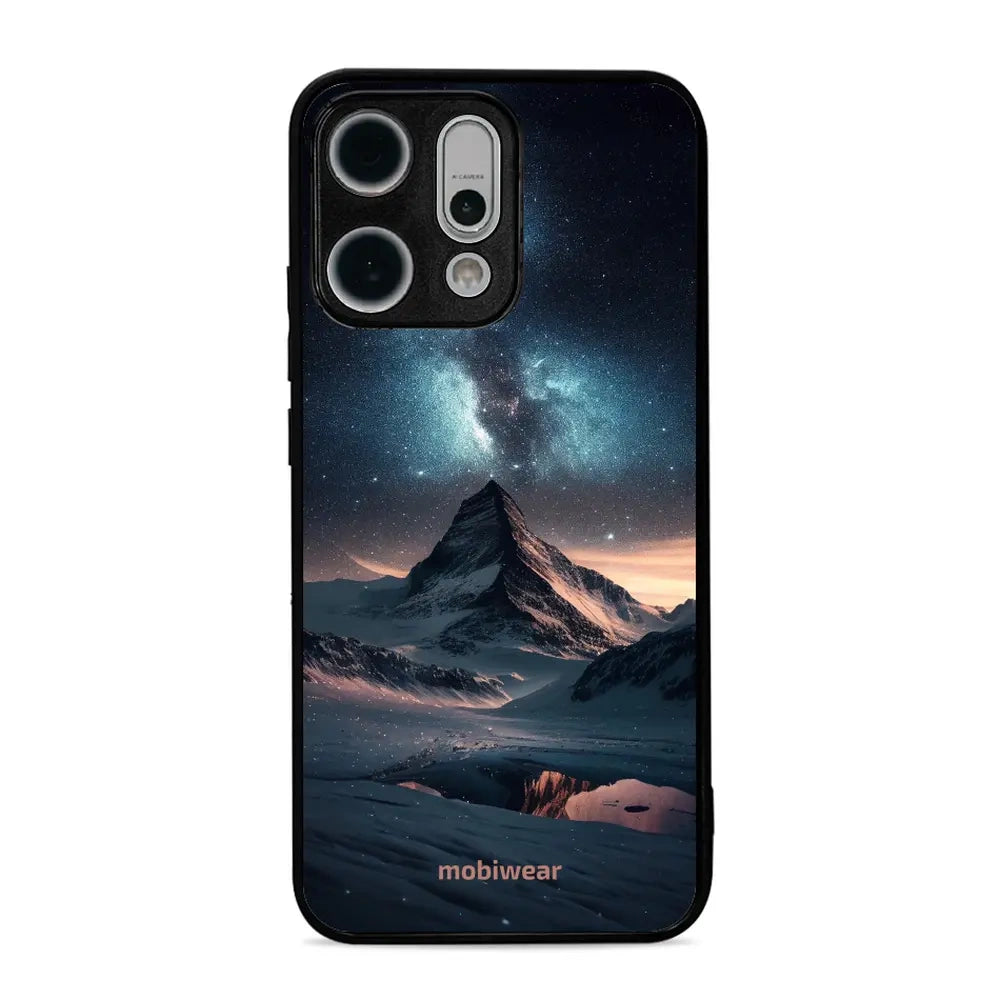 Handyhülle für Oppo Reno 14, Mobiwear Glossy Case, Nachtberg