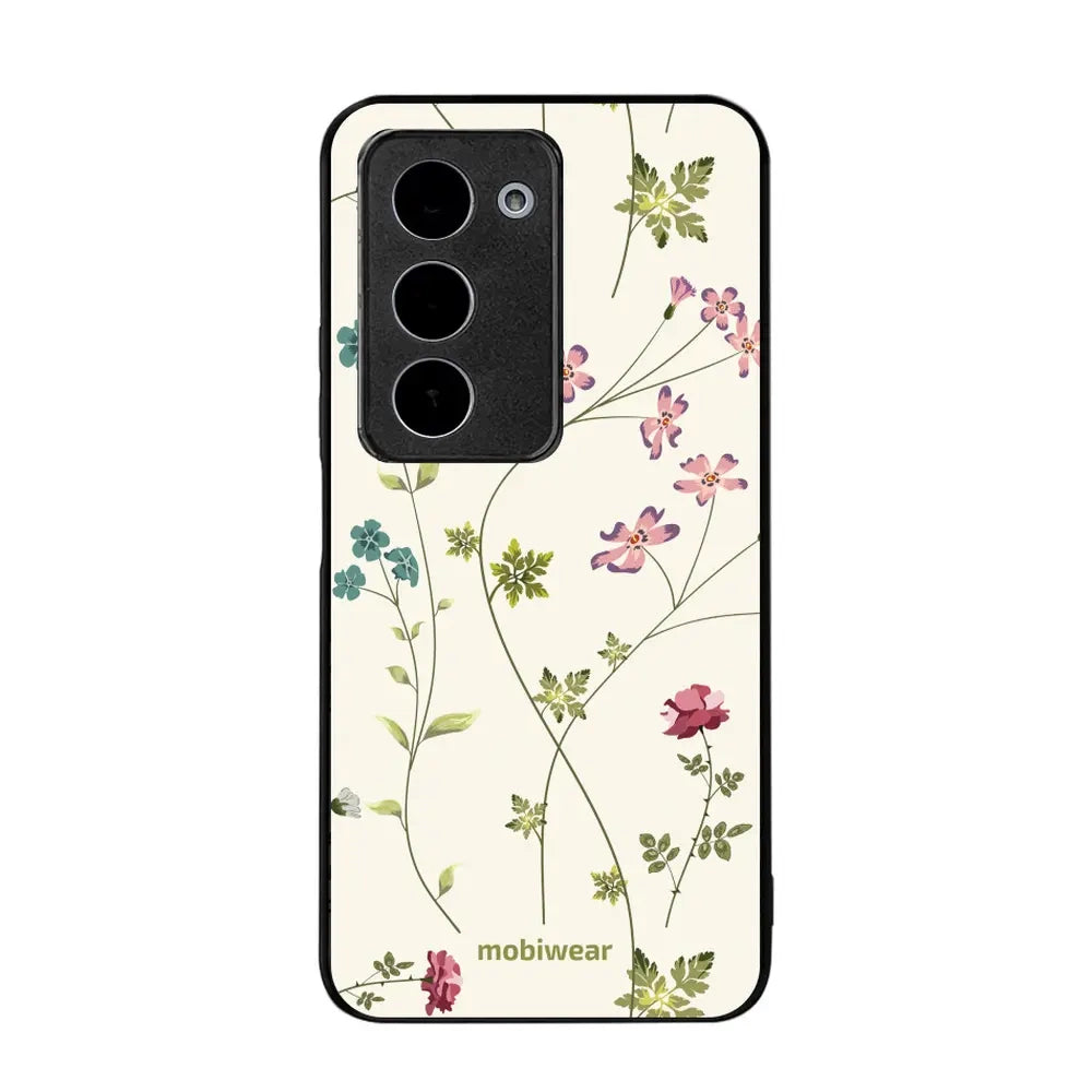 Handyhülle für Xiaomi Redmi 15 5G, Mobiwear Glossy Case, Idyllische Blüte