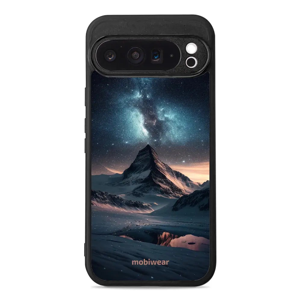 Handyhülle für Google Pixel 9 Pro XL, Mobiwear Glossy Case, Nachtberg