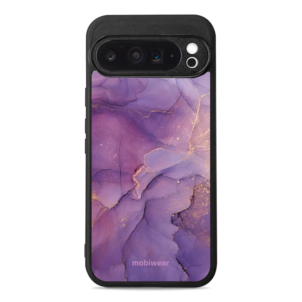 Handyhülle für Google Pixel 9 Pro XL, Mobiwear Glossy Case, Violett