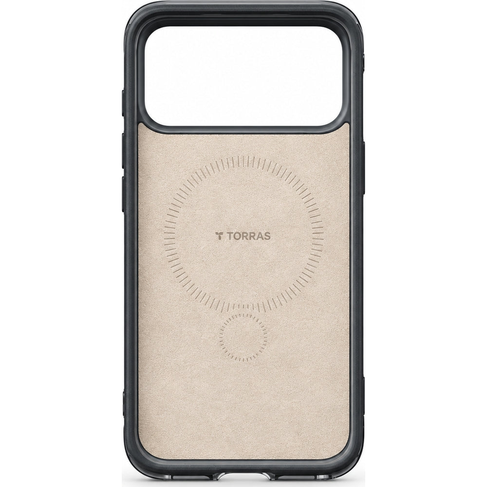 Handyhülle für iPhone 18 Pro Max / 17 Pro Max, Torras Ostand Q3 Air Essential mit MagSafe, Schwarz (5/9)
