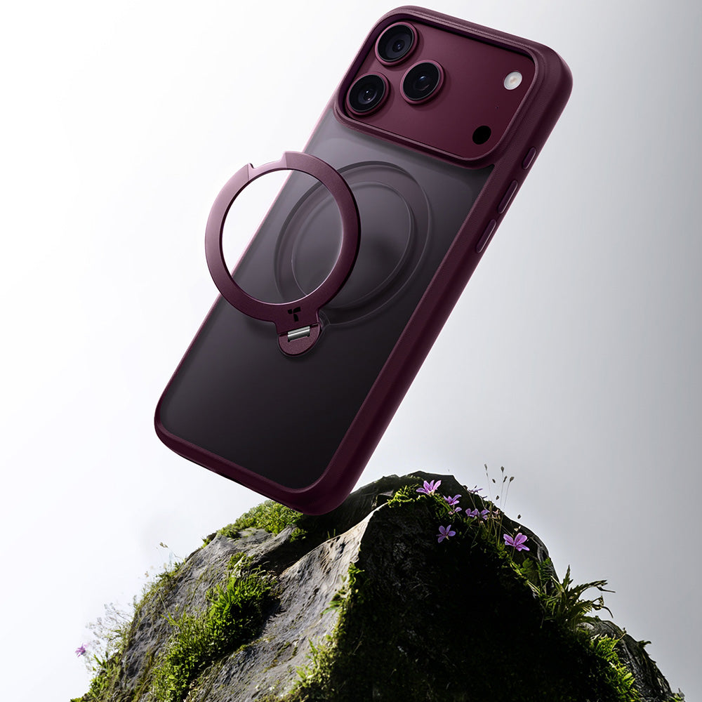 Handyhülle für iPhone 18 Pro Max / 17 Pro Max Torras Ostand Q3 Spin, Violett (4/9)