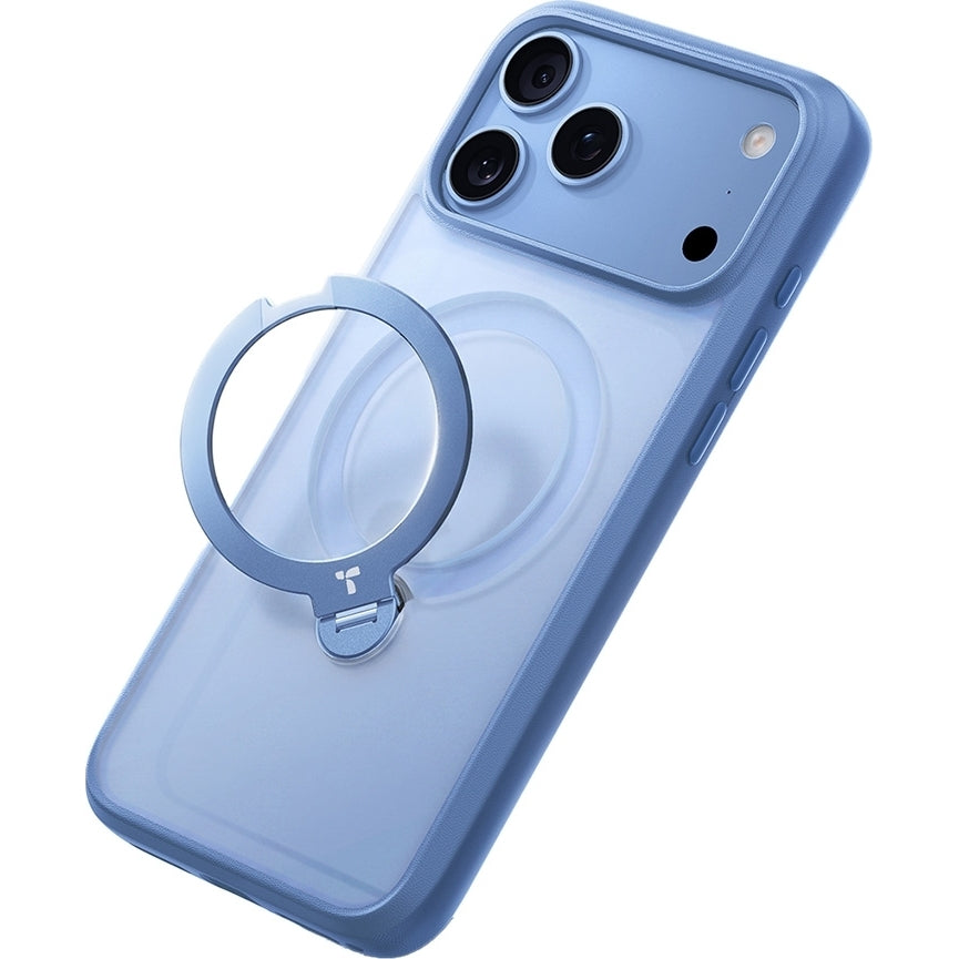 Handyhülle für iPhone 18 Pro Max / 17 Pro Max Torras Ostand Q3 Spin, Blau (4/9)