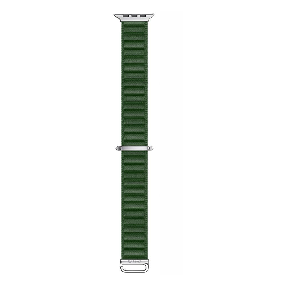 Armband für Apple Watch 49/46/45/44 mm, Tech Protect Nylon Pro, Grün (4/7)