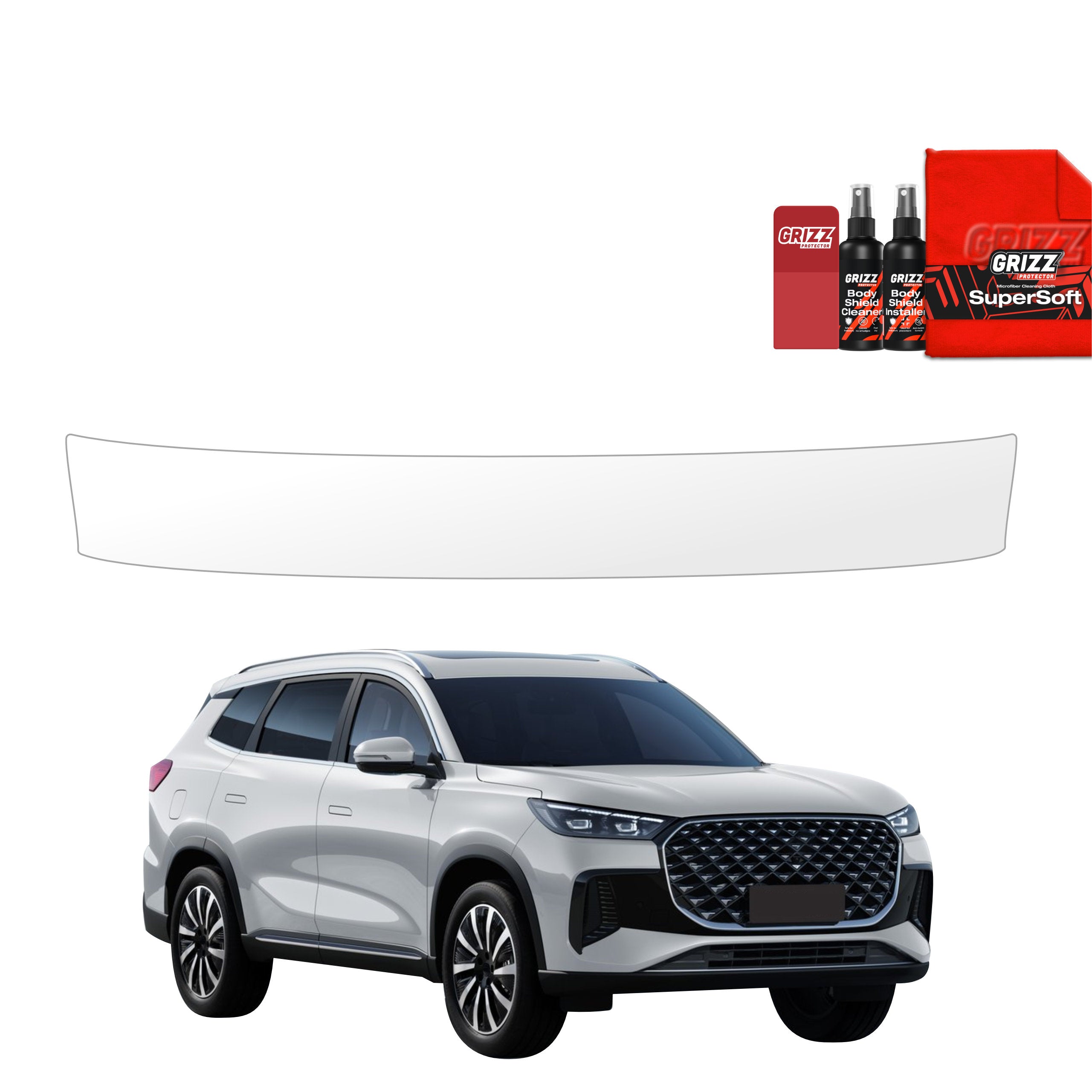 Schutzfolie Grizz Protector für Ladekante - Chery Tiggo 8 (2025-2026)