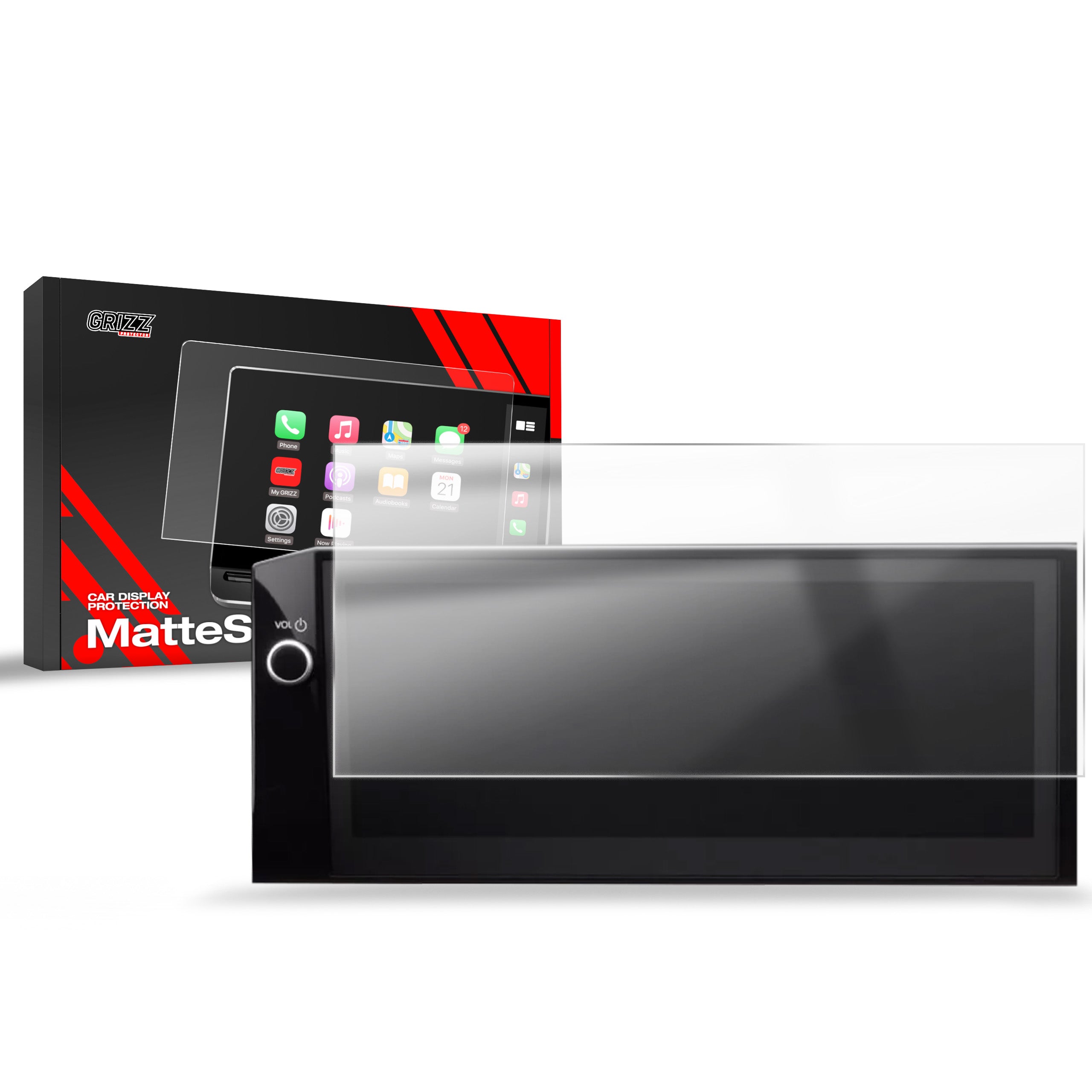 Matte Autodisplayfolie für Toyota Camry 9 12,3" (2024-2026), Grizz Protector