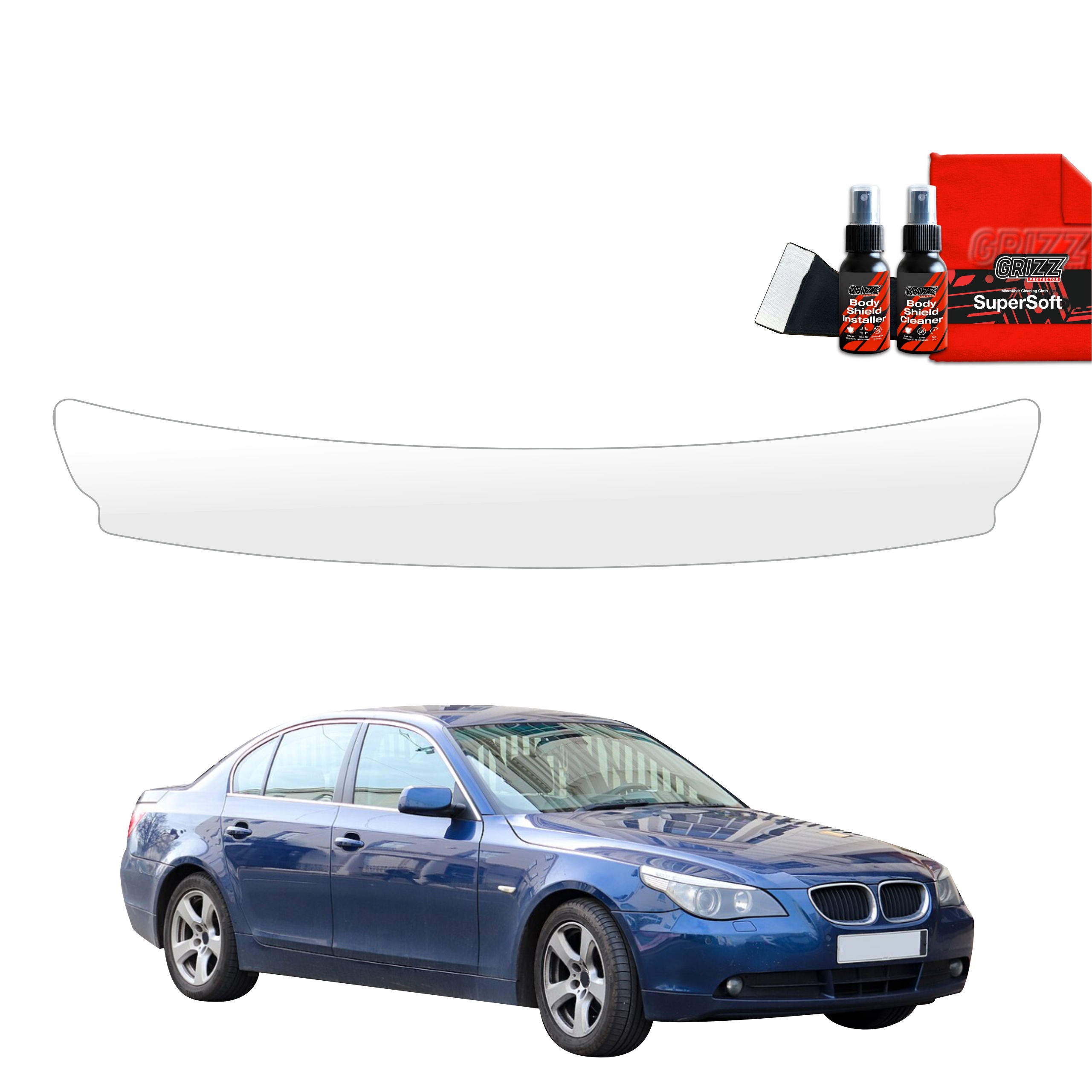 Schutzfolie Grizz Protector für Ladekante - BMW 5 E60 Sedan PreLCI (2003-2007)