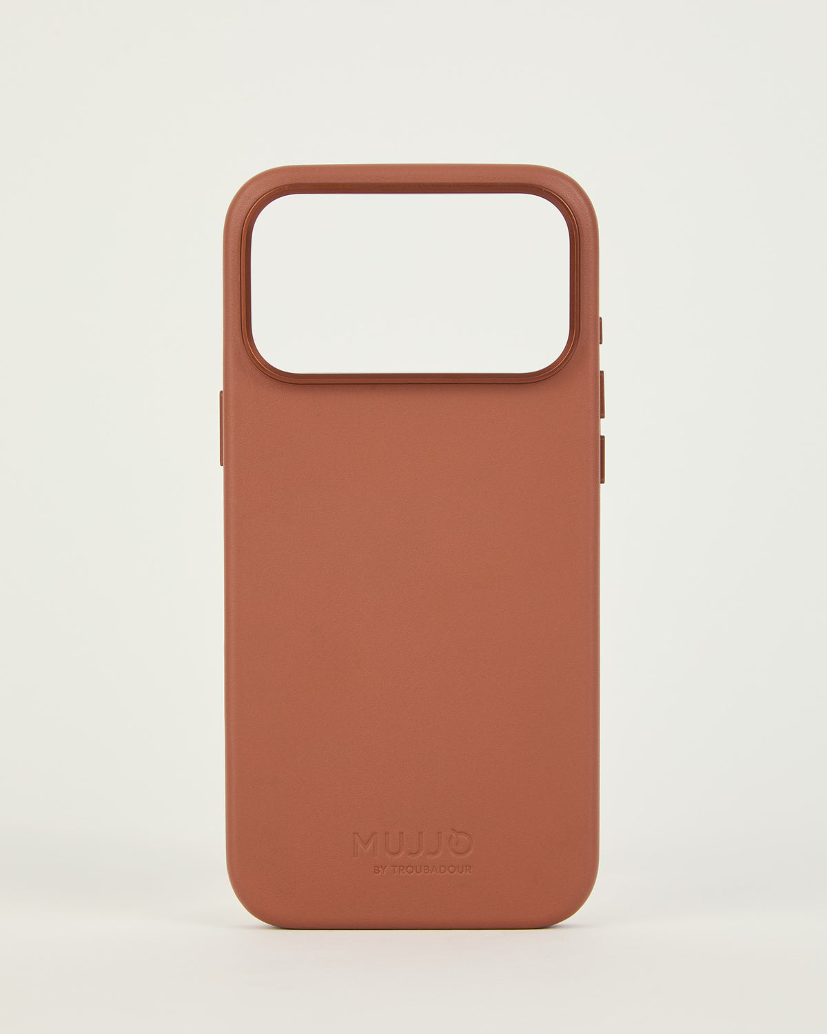 Handyhülle für iPhone 18 Pro Max, Troubadour Full Leather Case für MagSafe, Braun (10/10)