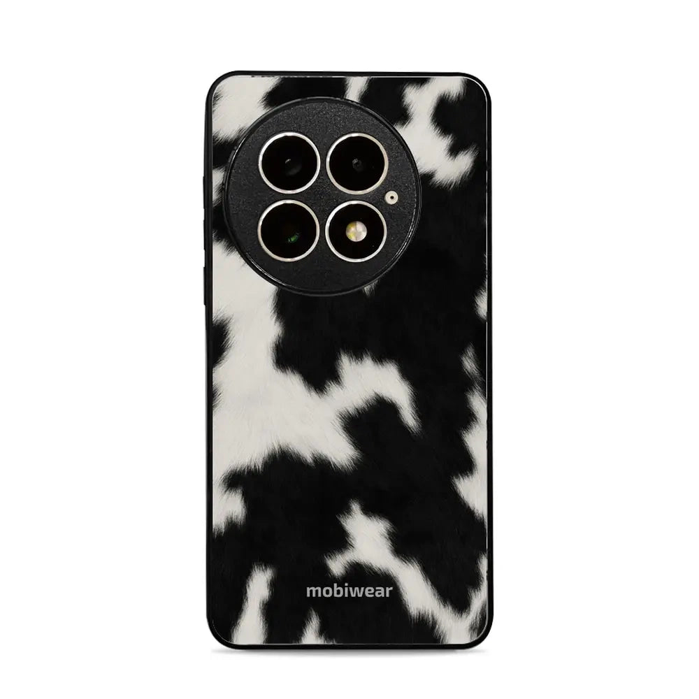 Handyhülle für OnePlus 13, Mobiwear Glossy Case, Kuhfell-Optik