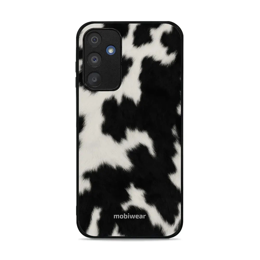 Handyhülle für Galaxy A15 4G, Mobiwear Glossy Case, Kuhfell-Optik