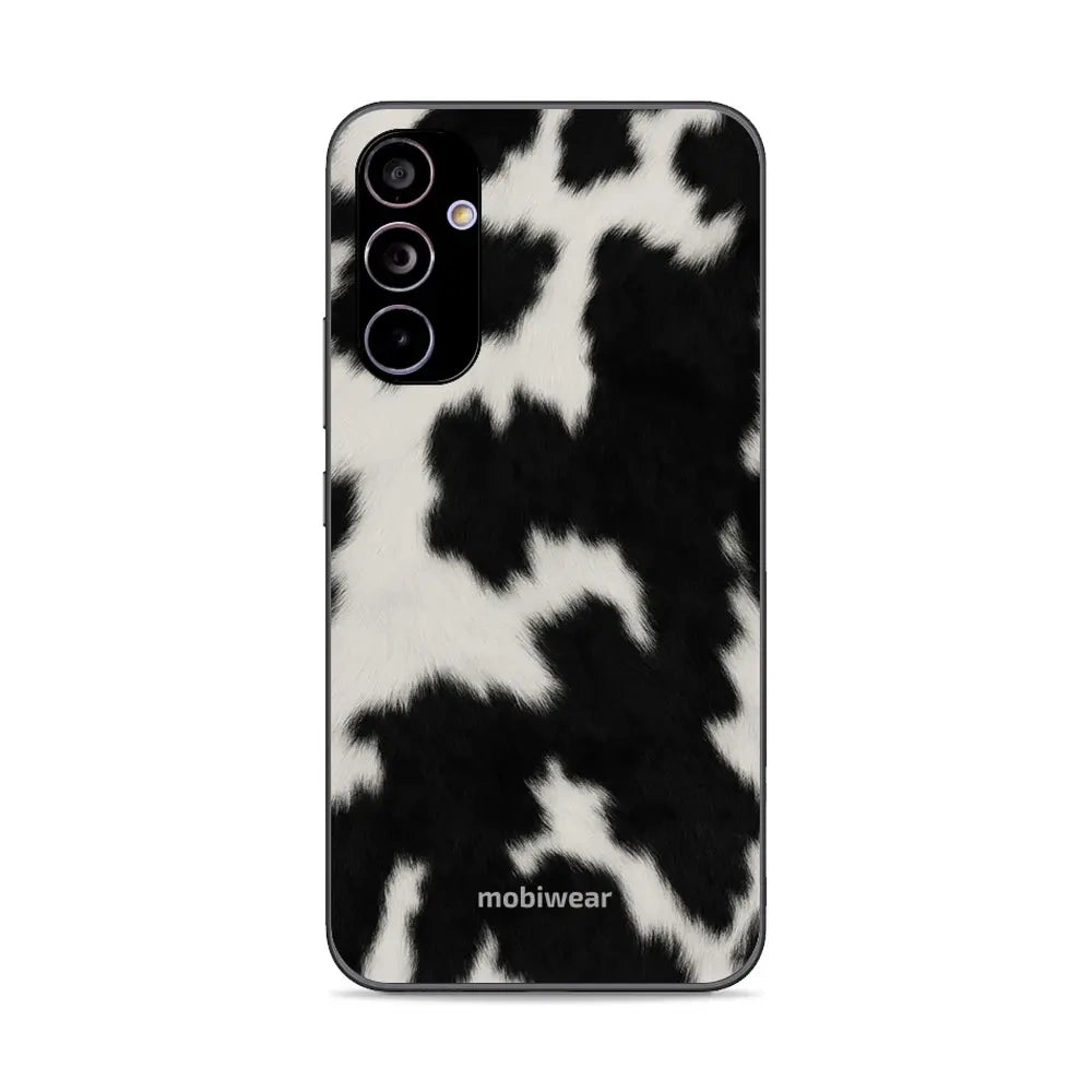 Handyhülle für Galaxy A34 5G, Mobiwear Glossy Case, Kuhfell-Optik