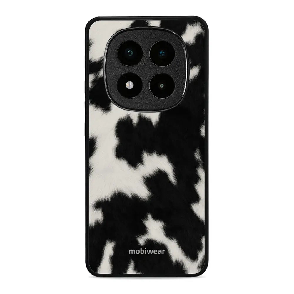 Handyhülle für Xiaomi POCO X7, Mobiwear Glossy Case, Kuhfell-Optik