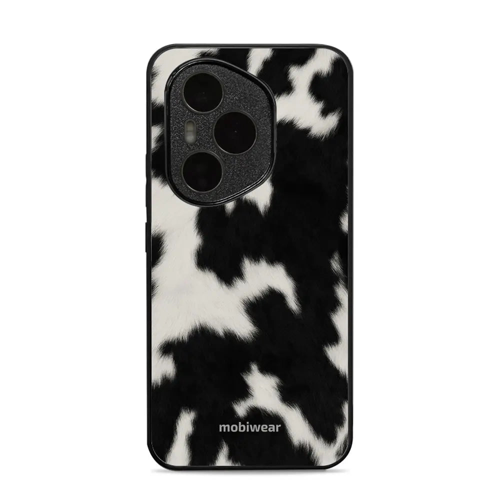 Handyhülle für Honor 400 Pro 5G, Mobiwear Glossy Case, Kuhfell-Optik