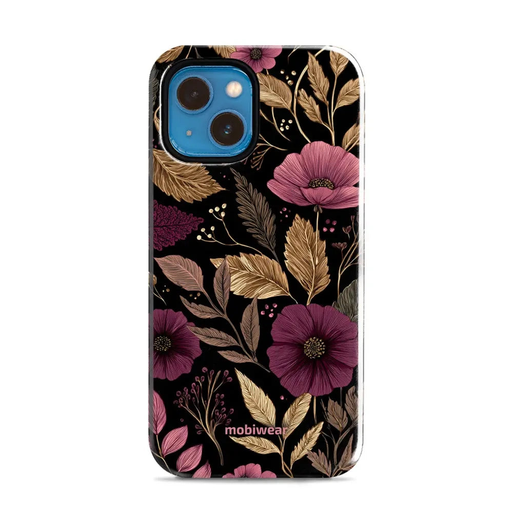 Handyhülle für iPhone 13 Mini, Mobiwear Elite Pro, Glamour-Herbst
