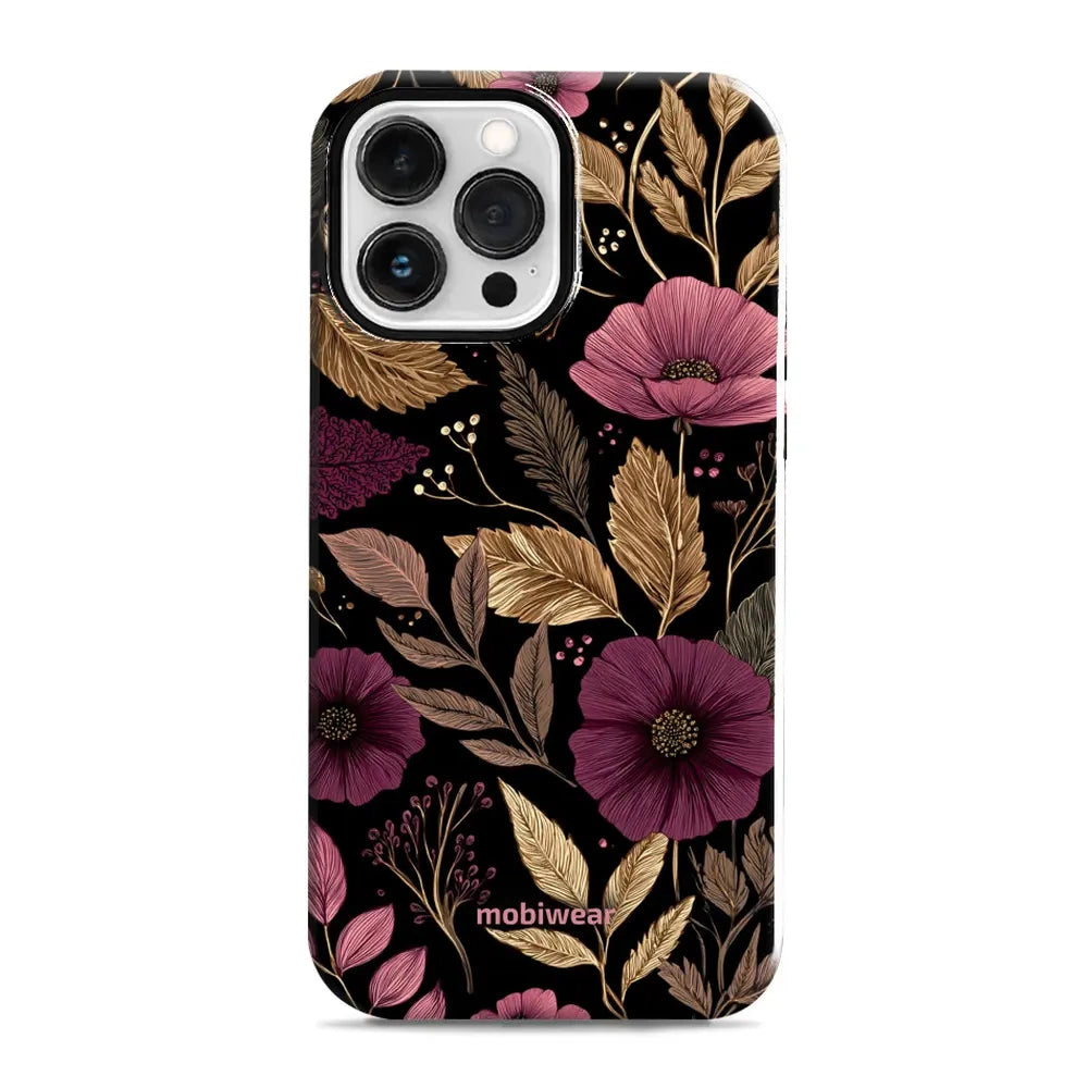 Handyhülle für iPhone 13 Pro Max, Mobiwear Elite Pro, Glamour-Herbst