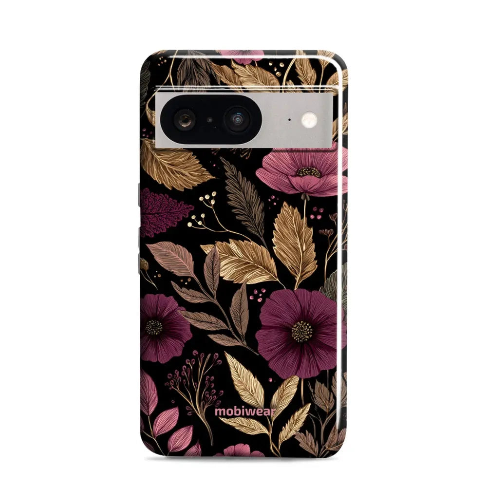 Handyhülle für Google Pixel 8, Mobiwear Elite Pro, Glamour-Herbst