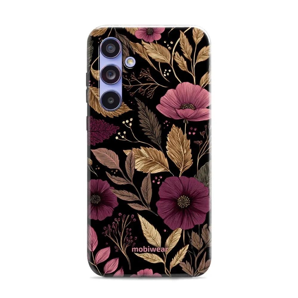 Handyhülle für Galaxy A54 5G, Mobiwear Elite Pro, Glamour-Herbst
