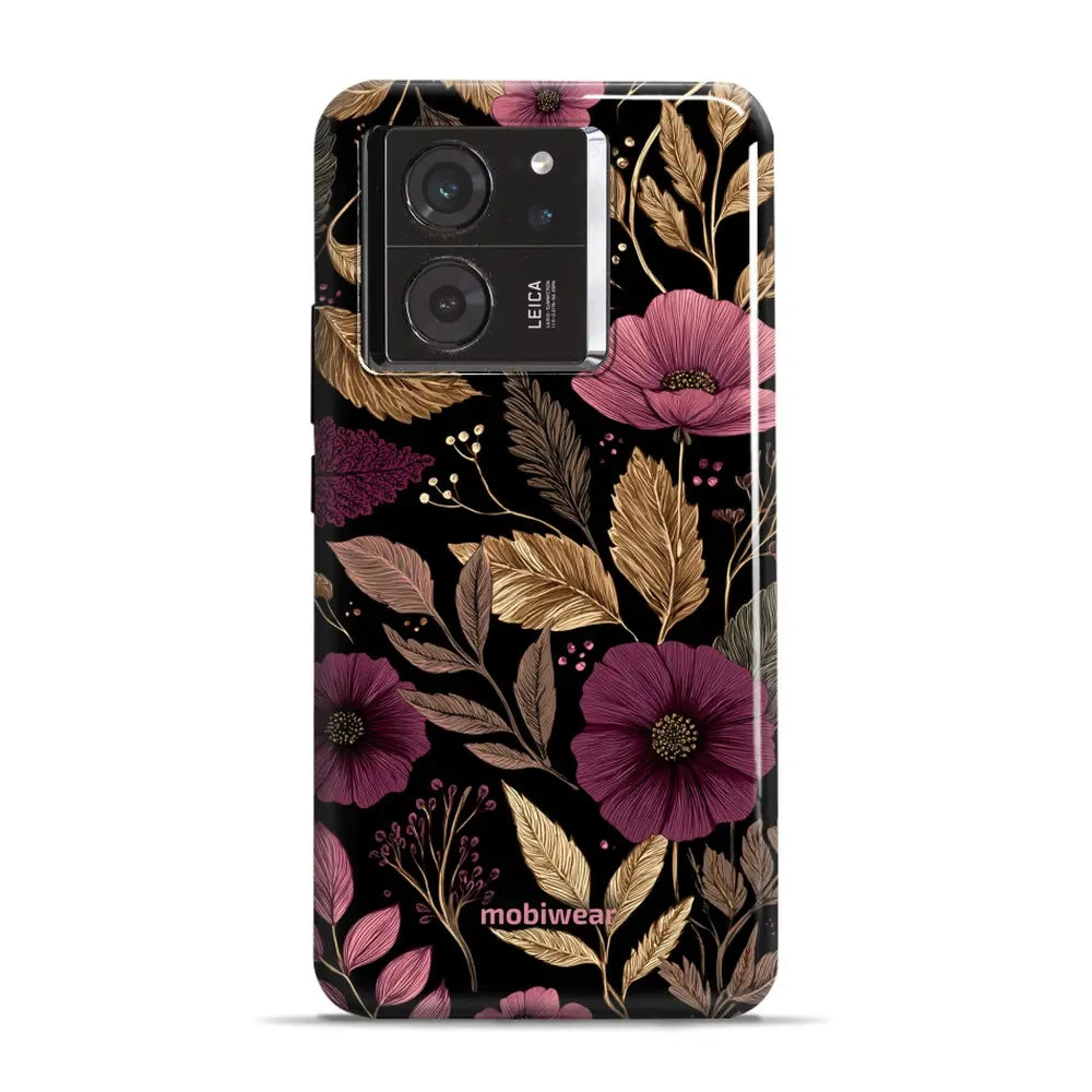 Handyhülle für Xiaomi 13T, Mobiwear Elite Pro, Glamour-Herbst