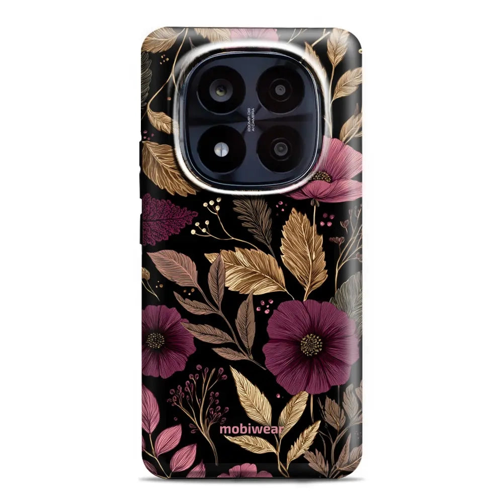 Handyhülle für Xiaomi Redmi Note 14 Pro Plus 5G, Mobiwear Elite Pro, Glamour-Herbst