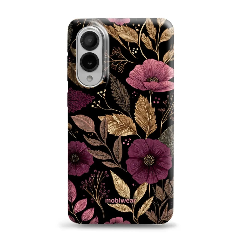 Handyhülle für Galaxy S25 Edge, Mobiwear Elite Pro, Glamour-Herbst