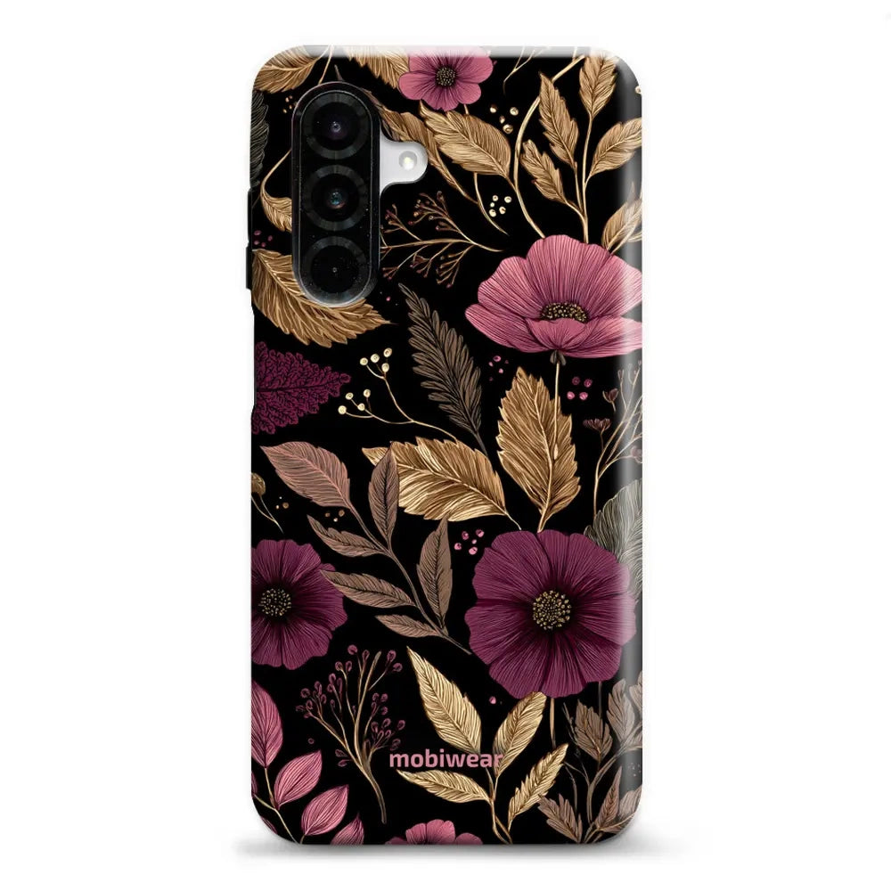 Handyhülle für Galaxy A26 5G, Mobiwear Elite Pro, Glamour-Herbst