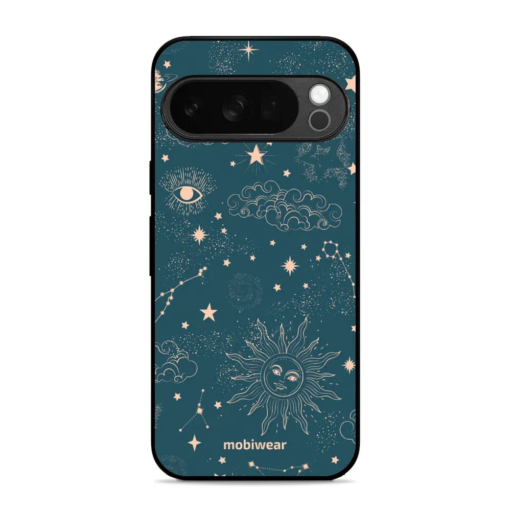 Handyhülle für Pixel 10 Pro, Mobiwear Glossy Case, Astraler Staub