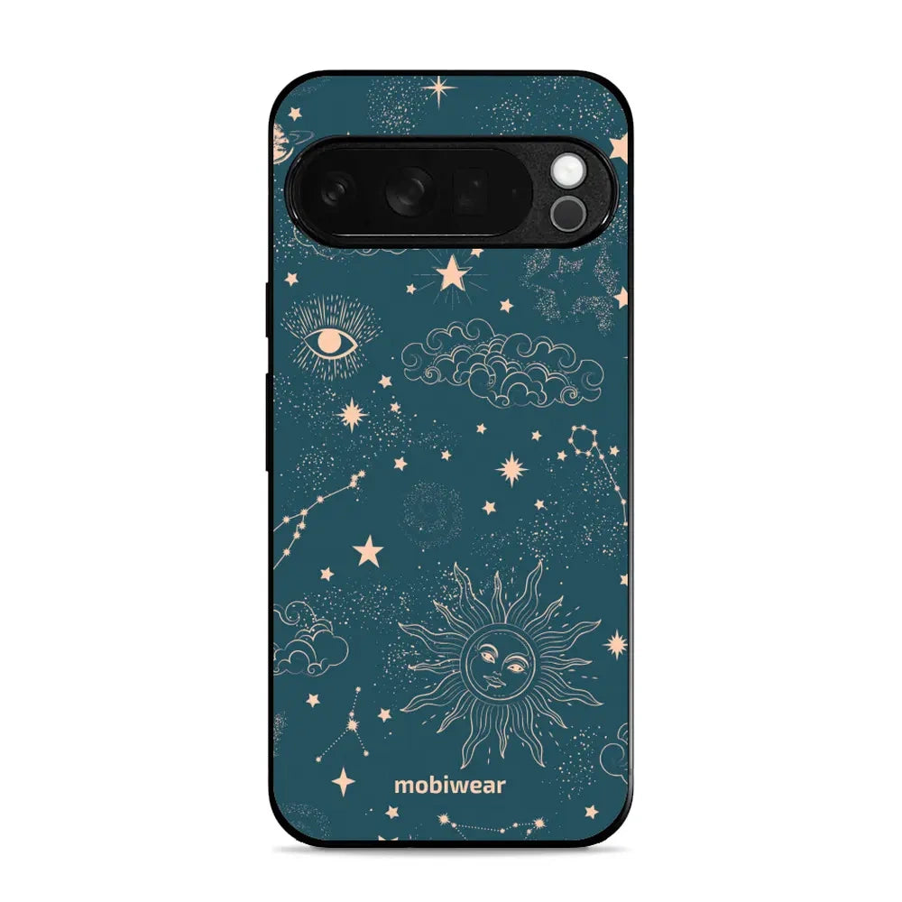 Handyhülle für Pixel 10 Pro XL, Mobiwear Glossy Case, Astraler Staub