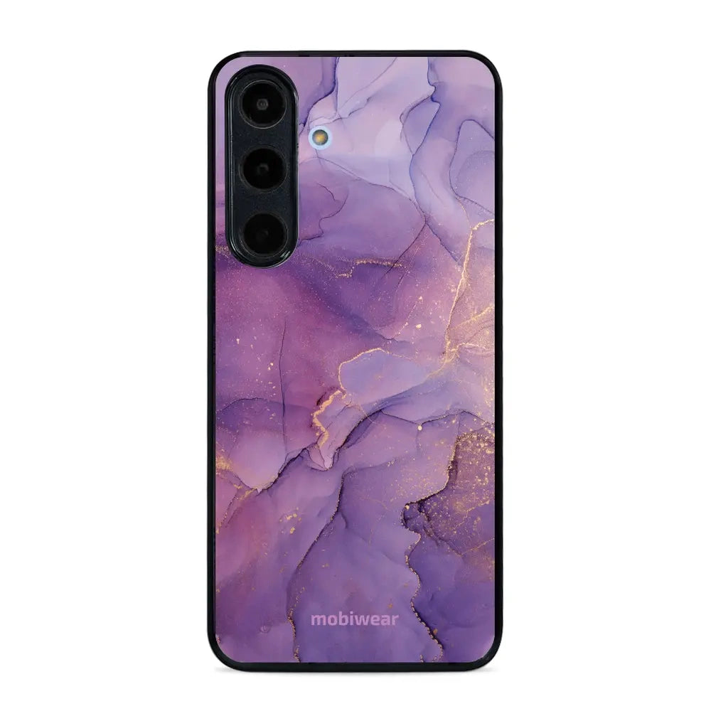 Handyhülle für Galaxy S25 FE, Mobiwear Glossy Case, Violett