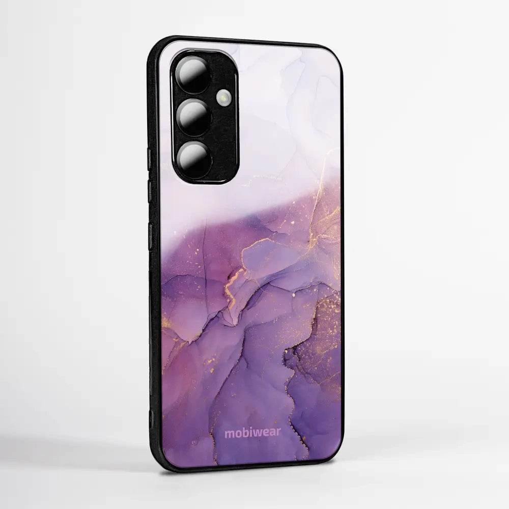 Handyhülle für Galaxy S25 FE, Mobiwear Glossy Case, Violett