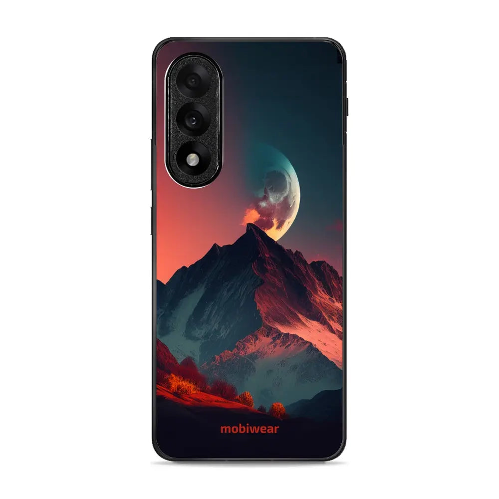 Handyhülle für OnePlus Nord 5, Mobiwear Glossy Case, Gebirgsdämmerung