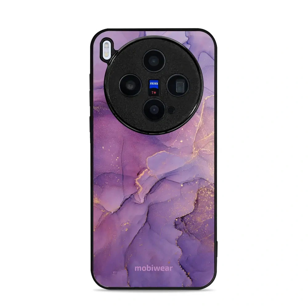 Handyhülle für Vivo X300, Mobiwear Glossy Case, Violett