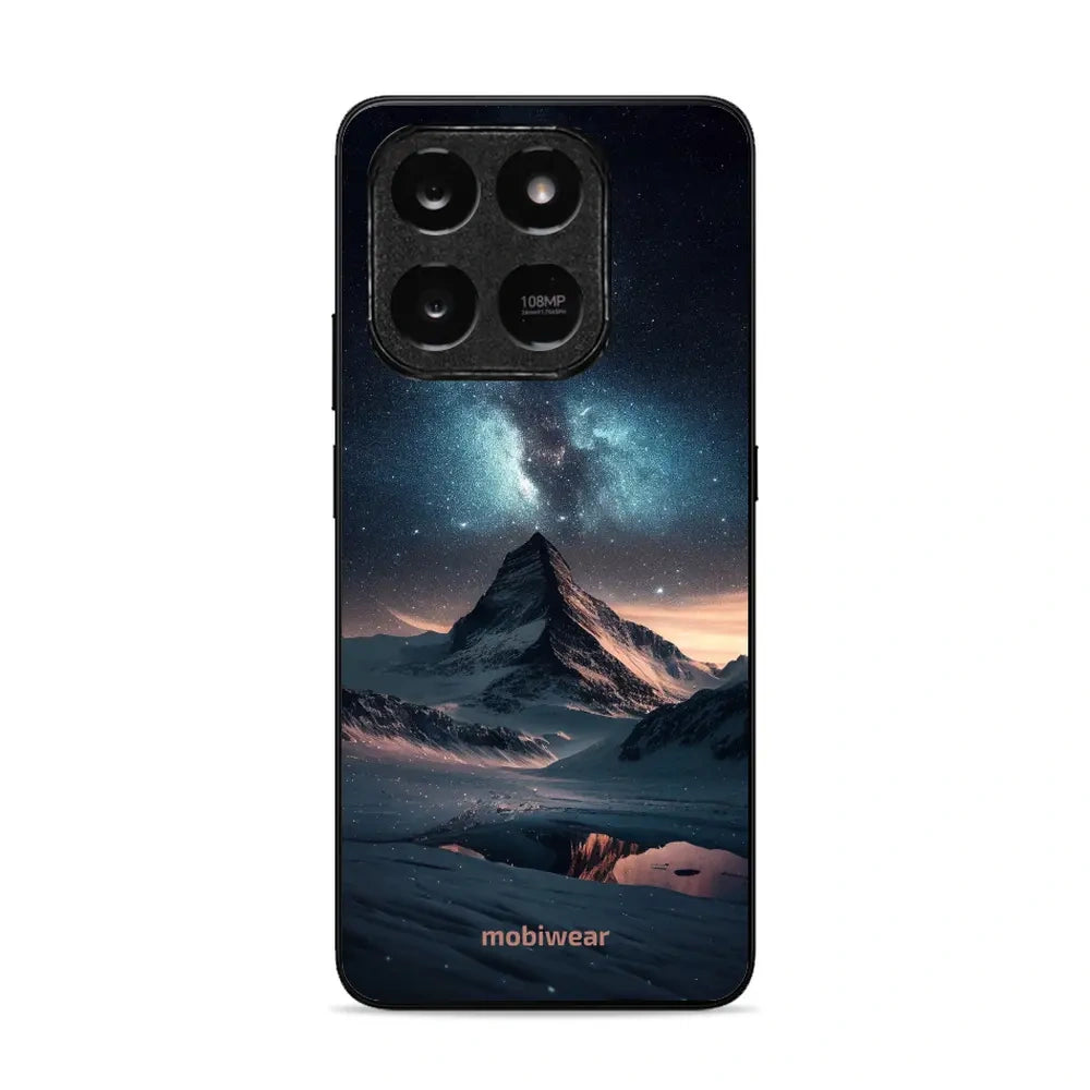 Handyhülle für Honor X7d 4G/5G / Honor 400 Smart 4G/5G, Mobiwear Glossy Case, Nachtberg