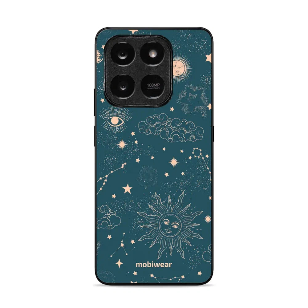 Handyhülle für Honor X7d 4G/5G / Honor 400 Smart 4G/5G, Mobiwear Glossy Case, Astraler Staub