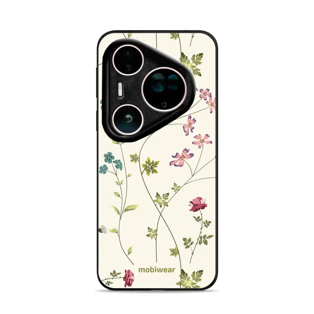Handyhülle für Huawei Pura 80 Ultra, Mobiwear Glossy Case, Idyllische Blüte