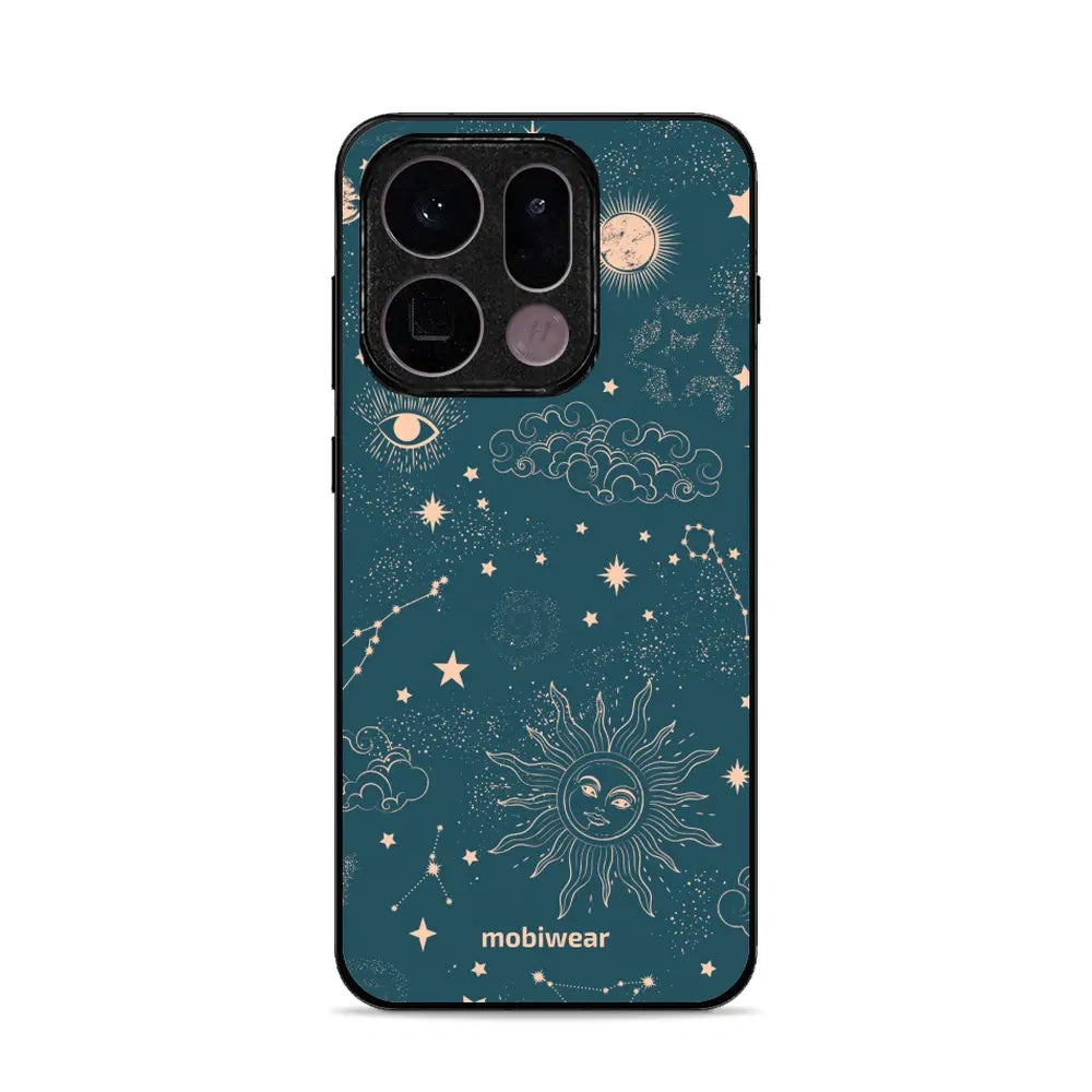 Handyhülle für Oppo Find X9, Mobiwear Glossy Case, Astraler Staub