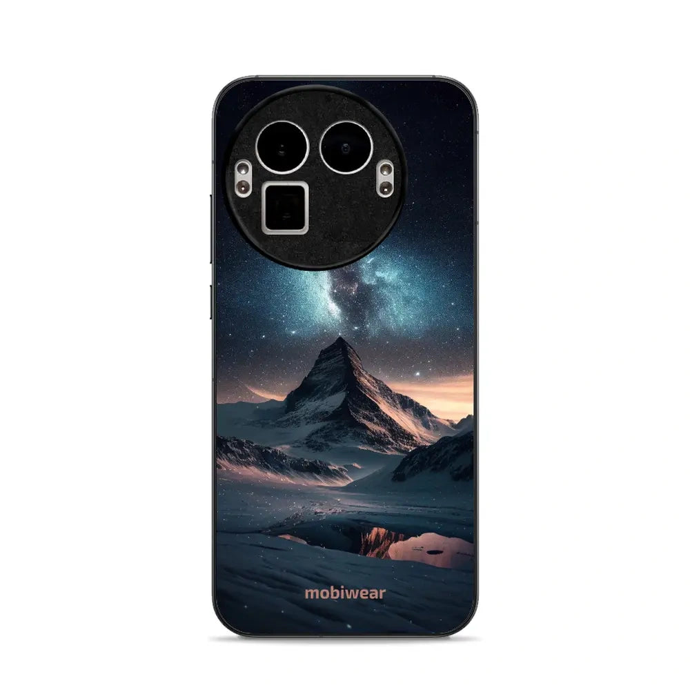 Handyhülle für Realme GT 8 Pro, Mobiwear Glossy Case, Nachtberg
