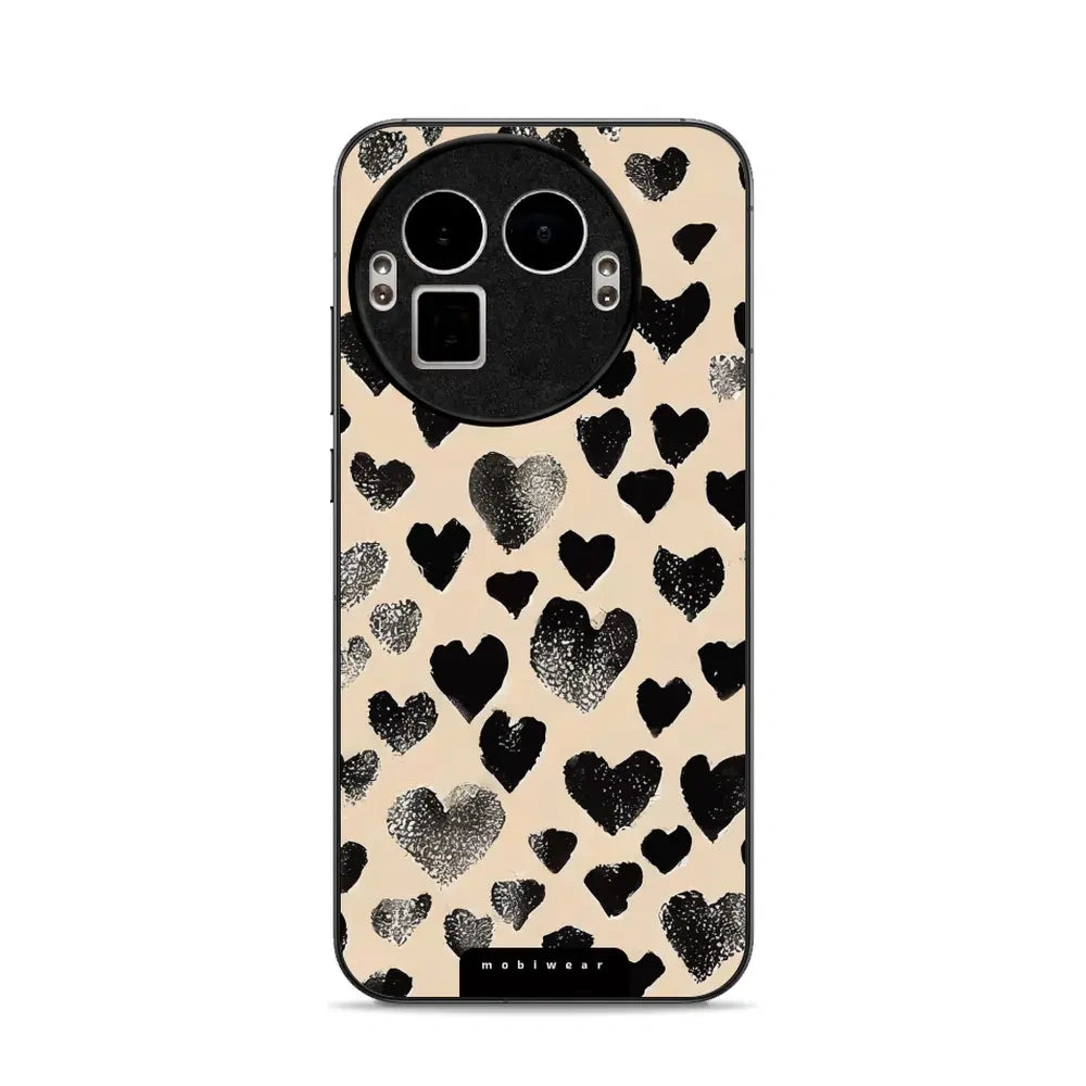 Handyhülle für Realme GT 8 Pro, Mobiwear Glossy Case, Beige Liebe