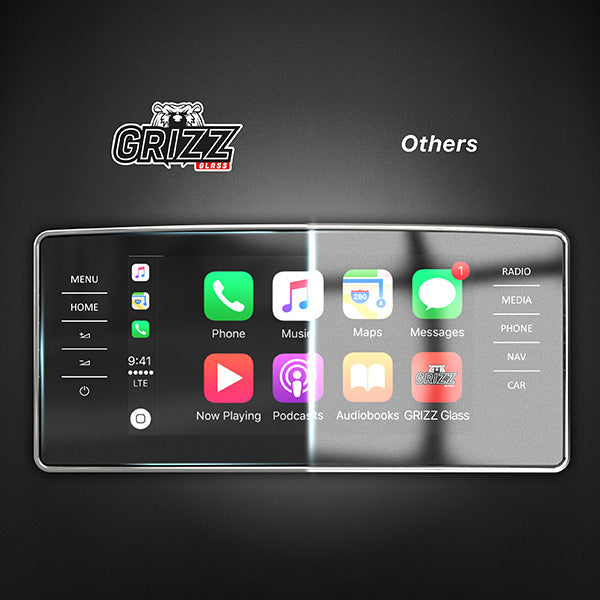Matte Autodisplayfolie für BMW CE 04 10,25" TFT (2022-...), Grizz Protector