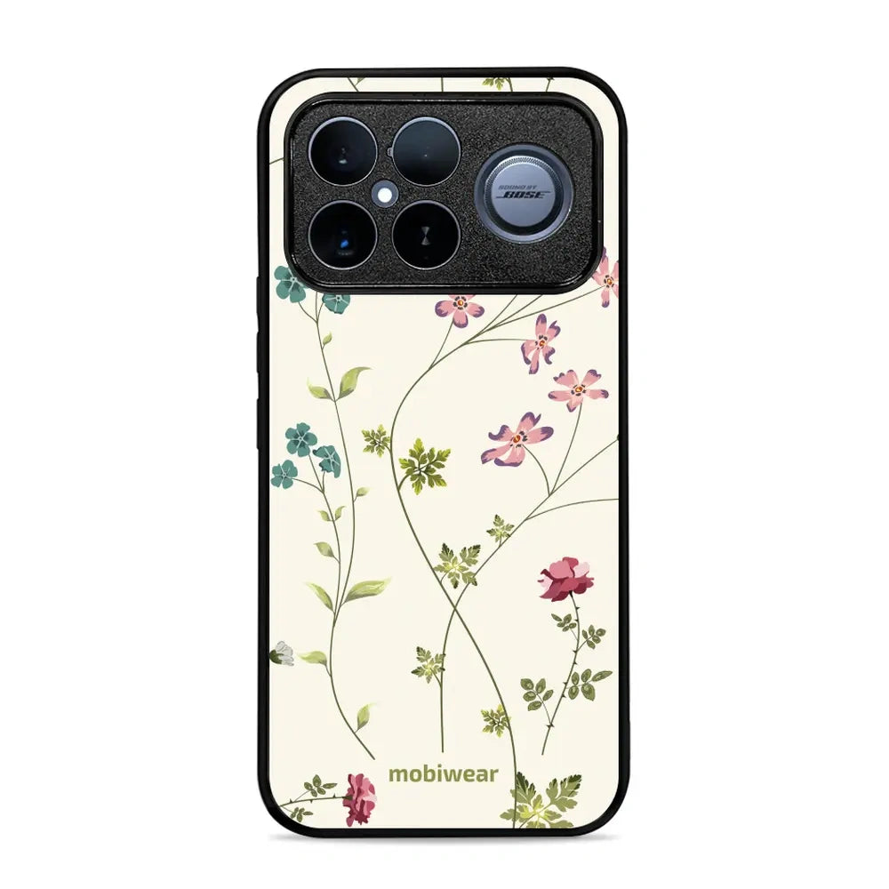 Handyhülle für Xiaomi POCO F8 Ultra, Mobiwear Glossy Case, Idyllische Blüte