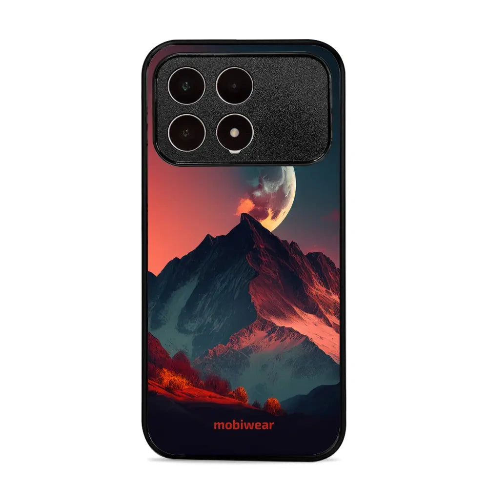 Handyhülle für Xiaomi POCO F8 Pro, Mobiwear Glossy Case, Gebirgsdämmerung